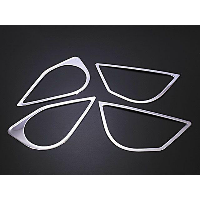 LANBO スピーカーリング 4ピースセット C-HR ZYX10/NGX50（クローム