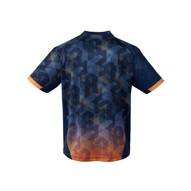 兜 ファクティブ 日本卓球 スカイスコープ シャツ（ネイビー） サイズ S