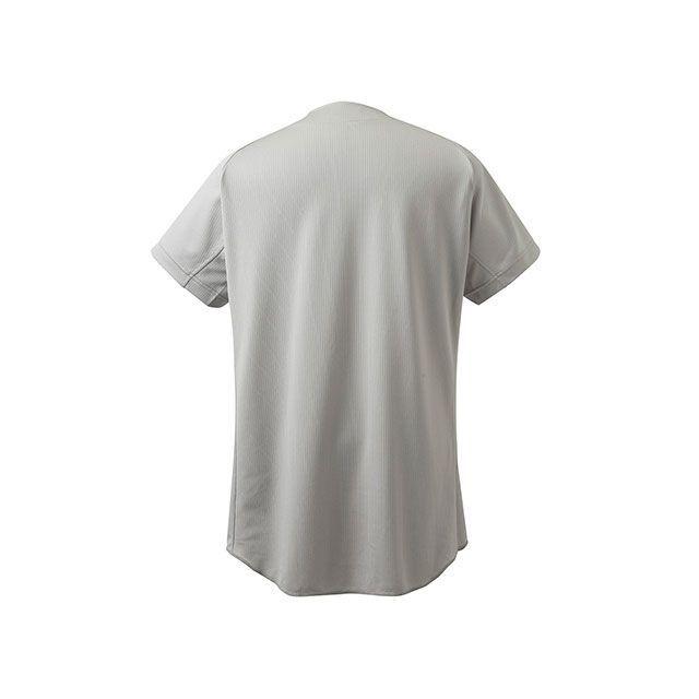 DESCENTE（デサント） STD-82TA ユニフォームシャツ（Kシルバー