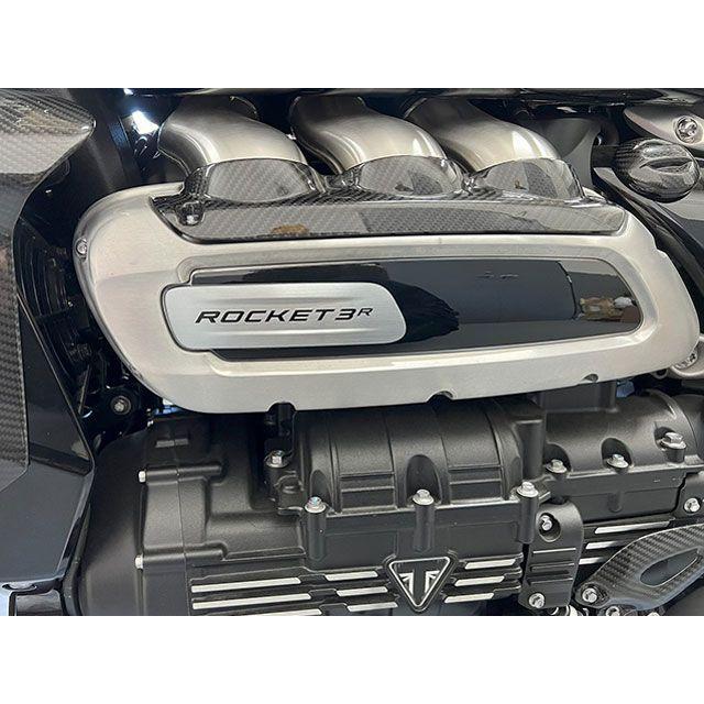 SPEEDRA ROCKET 3 R/GT インテークカバー 仕様 綾織り艶あり バイク