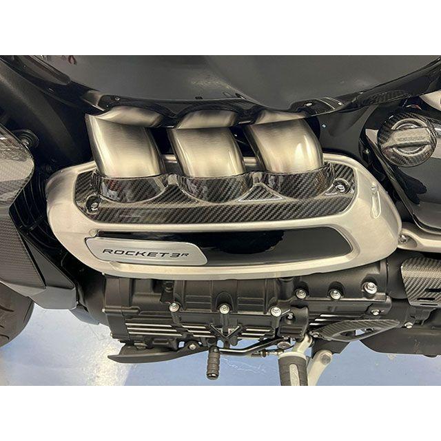 SPEEDRA ROCKET 3 R/GT インテークカバー 仕様 綾織り艶あり バイク