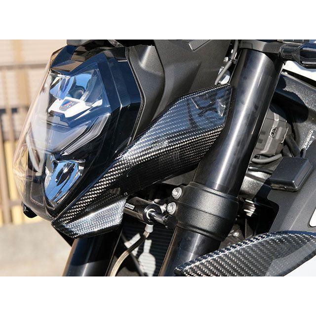 SPEEDRA M1000R S1000R ヘッドライトサイドカバー 仕様 フォージドカーボン（艶あり） SPEEDRAの画像