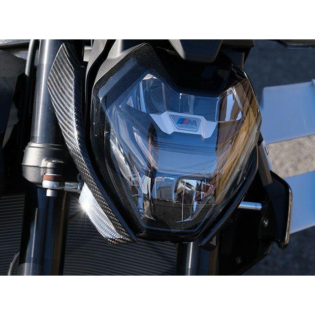 SPEEDRA M1000R S1000R ヘッドライトサイドカバー 仕様 フォージドカーボン（艶あり） SPEEDRAの画像
