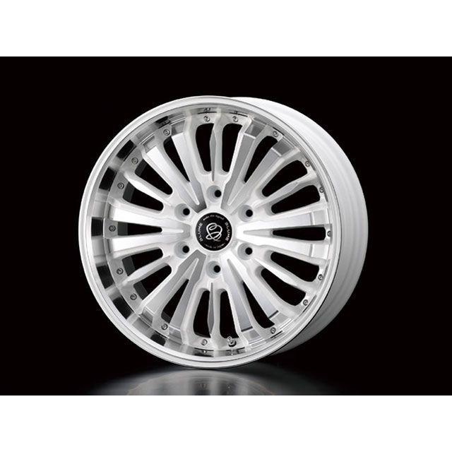 専用　ホワイト ブルーム 阿修羅（アシュラ）18インチアルミホイール ポリッシュ