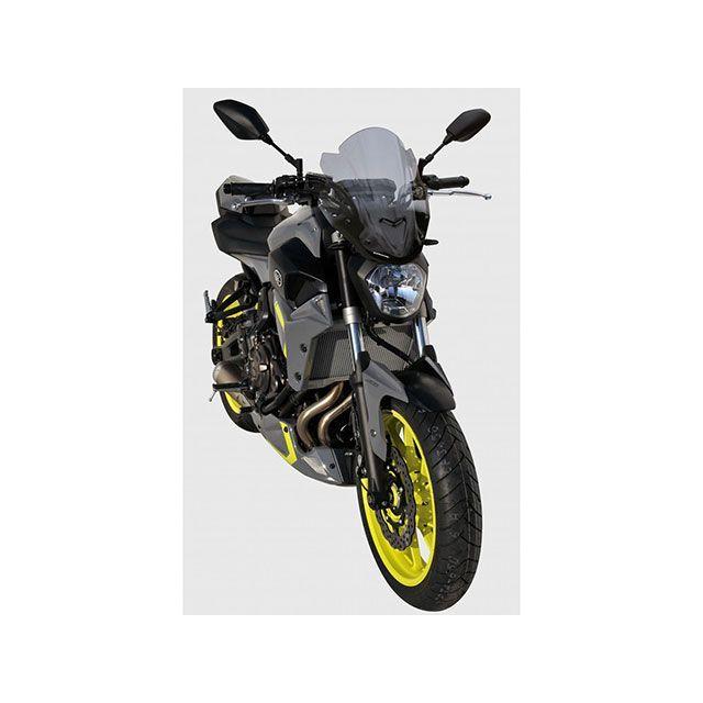 アルマックス MT-07（FZ-07） MT-07 2014-2017 ノーズスクリーン 39cm カラー ダークブラック ERMAX_1
