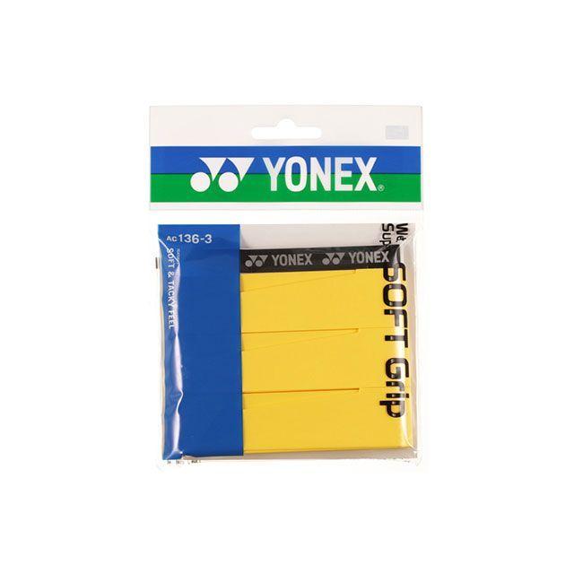 専用です。ありがとうございます。 YONEX ヨネックス AC136-3 ウェットスーパーソフトグリップ3本入