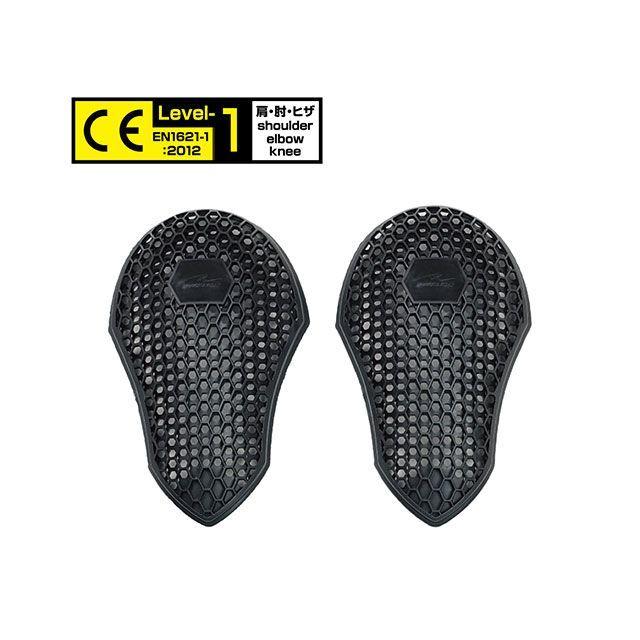 ラフ＆ロード CEマルチハニカムプロテクター（ブラック） サイズ