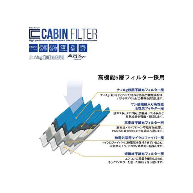 Bellof（ベロフ） CFBE005 カーエアコン用AGキャビンフィルター