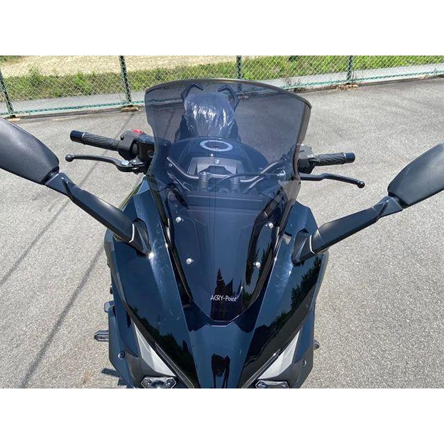 アクリポイント GSX-S1000GT スクリーン（スモーク） ACRY-Point