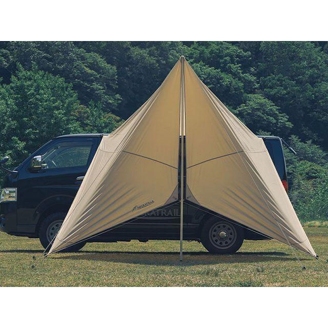 DDタープ　3m×2.9m　スーパーライト　コヨーテ ミグラトレイル スティングレイ タープ（コヨーテ） MIGRATRAIL