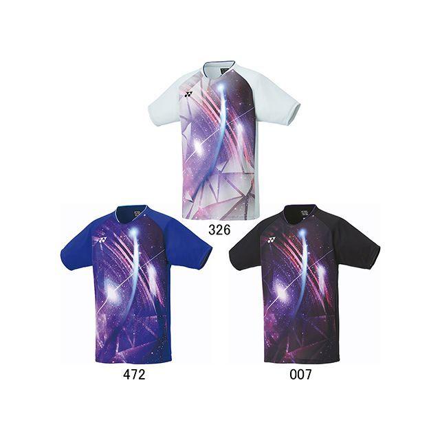 YONEX ヨネックス 10611 メンズゲームシャツ/フィットスタイル（アイス