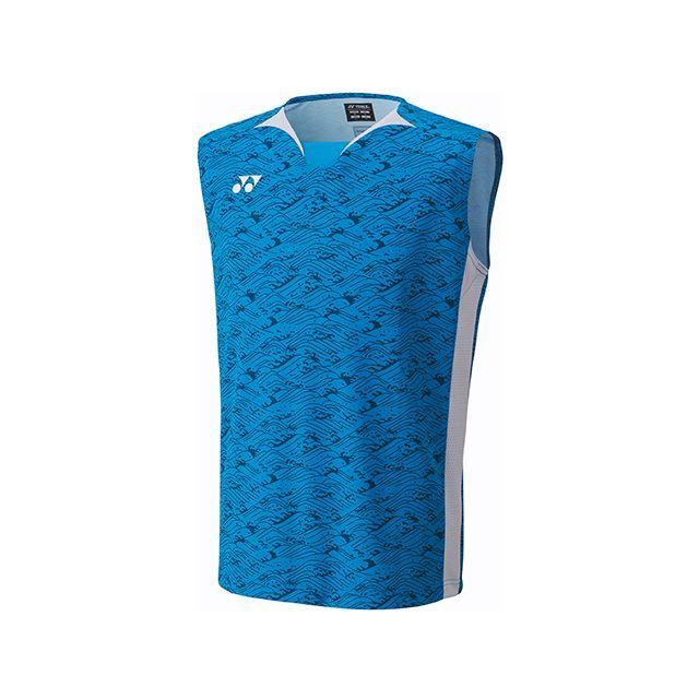 かぶ YONEX ヨネックス 10614 メンズゲームシャツ/ノースリーブ（ブルー