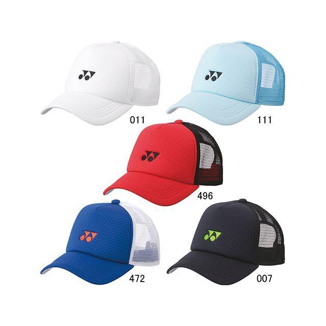 YONEX（ヨネックス） 40107 ユニメッシュキャップ（サンセットレッド