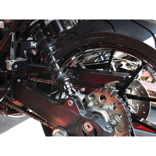 バグース ZEPHYR750 チェーンカバー ブラックアルマイト仕様 Bagus