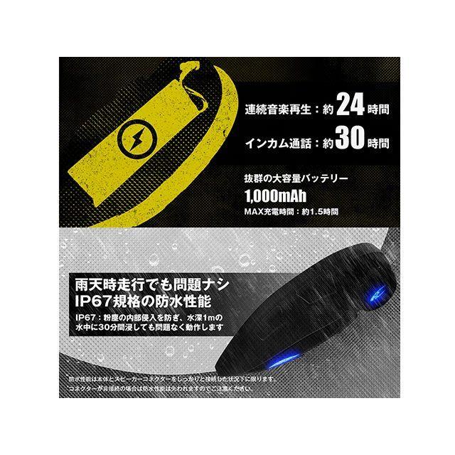 コミネ（Komine） KK-902モーターサイクルインターカム＋HK-170フル