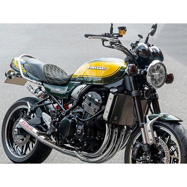 Z900RS 専用シート イエロー スエードパックスキン ARCHI アーキ Z900RS/CAFE ヴァイパーシート（イエロー スエード調
