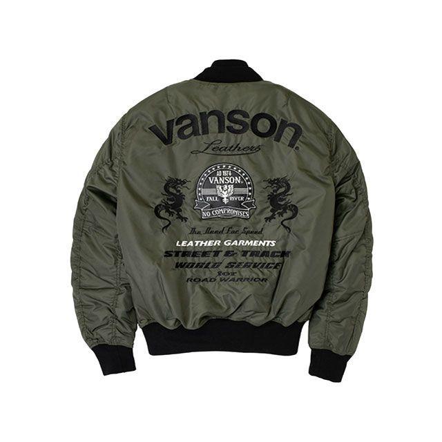 正規品/バンソン 2024-2025秋冬モデル TVS2408W MA-1 JACKET 正規品/バンソン 2024-2025秋冬モデル TVS2408W MA-1 JACKET