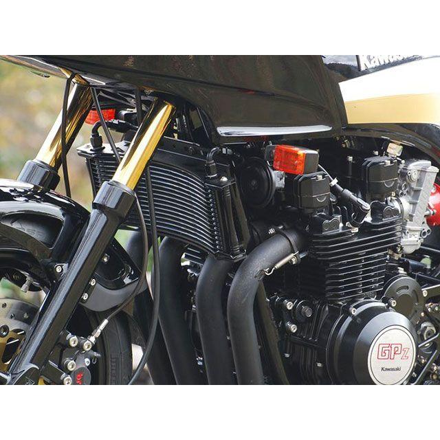 バグース GPZ750F オイルクーラーキット ALLブラック Bagus バグース GPZ750F オイルクーラーキット ALLブラック Bagus