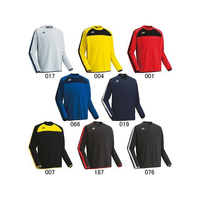 YONEX ヨネックス ユニトレーニングトップ (FW5006) [色 : ブラック/レッド] [サイズ : S] YONEX（ヨネックス） FW5006 ユニトレーニングトップ（ブラック/レッド