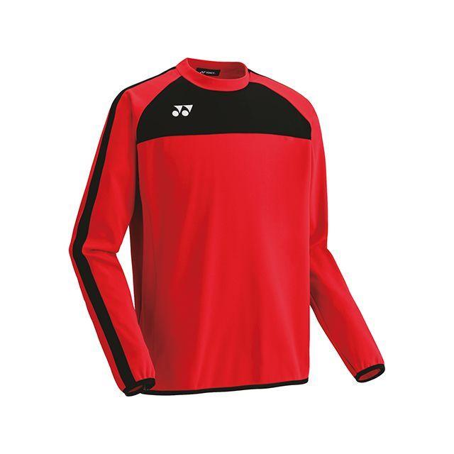 YONEX ヨネックス ジュニアトレーニングトップ (FW5006J) [色 : レッド] [サイズ : J140] YONEX（ヨネックス） FW5006J ジュニアトレーニングトップ（レッド