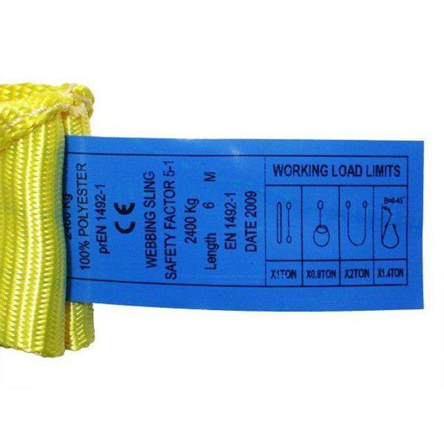 FREAK フリーク CEベルトスリングE型 使用荷重2400kg 幅75mm 長さ5m