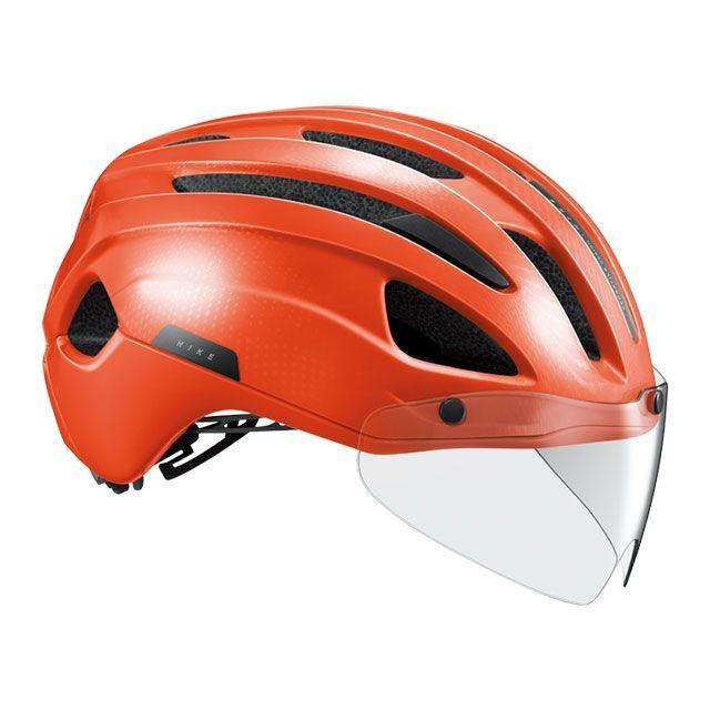 オージーケーカブト（自転車） ヘルメット HIKE（パーシモンレッド） OGK KABUTO_2