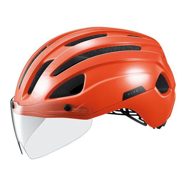 オージーケーカブト（自転車） ヘルメット HIKE（パーシモンレッド） OGK KABUTO_1