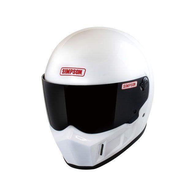 シンプソン SB15（ホワイト） サイズ 60 SIMPSON バイク : モトメガネ