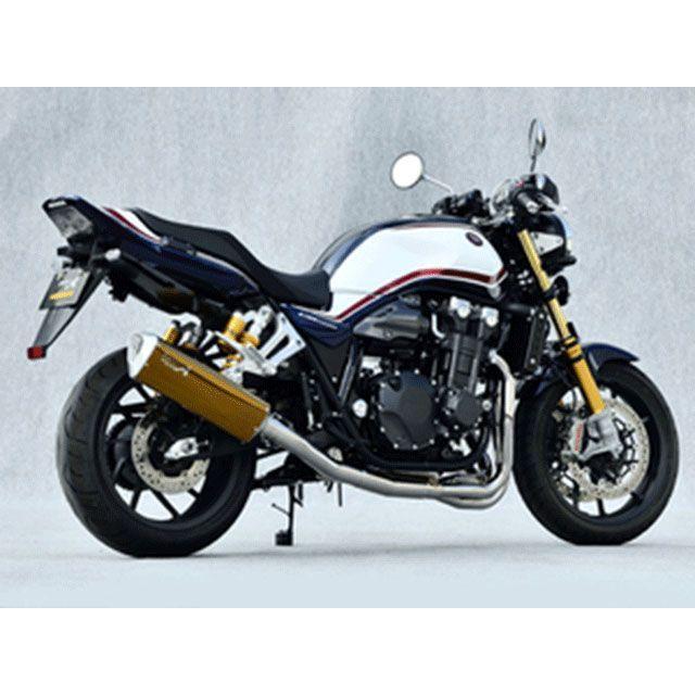 ヤマモトレーシング CB1300SF 21-CB1300SF SPEC-A TI 4-1 DOWN TYPE-SA ゴールド YAMAMOTO RA…の画像