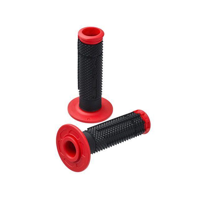 ZETA ジータ 汎用 エッジグリップ オープンエンド（レッド/ブラック