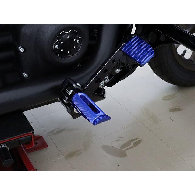 SPEEDRA（スピードラ） アルミ削り出し フットペグ カラー ブルー