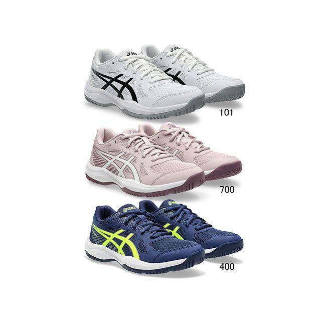 ASICS MAGIC SPEED 5 ホワイト/ブラック 24.5cm ASICS（アシックス） 1074A045 UPCOURT 6 GS（ホワイト×ブラック