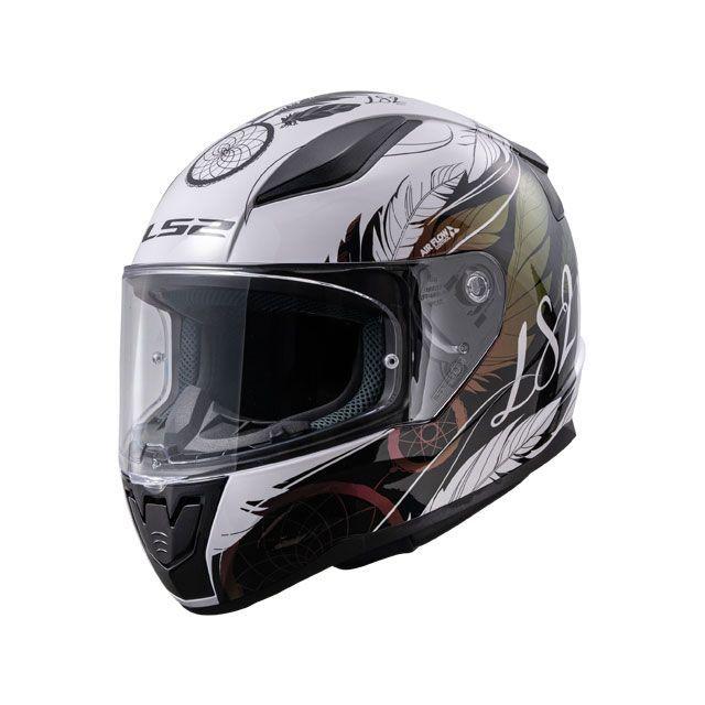 LS2 HELMETS エルエスツーヘルメット RAPID II（ホワイト ブラック