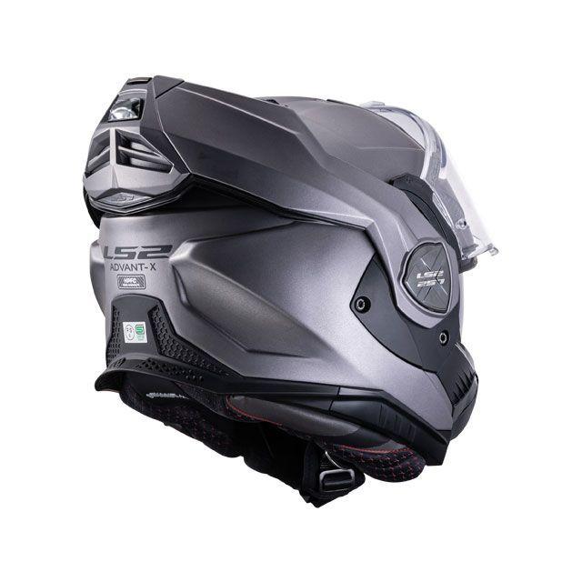 LS2 ADVANT-X システムヘルメットXLサイズ　マットチタニウム LS2 ADVANT-X システムヘルメットXLサイズマットチタニウム