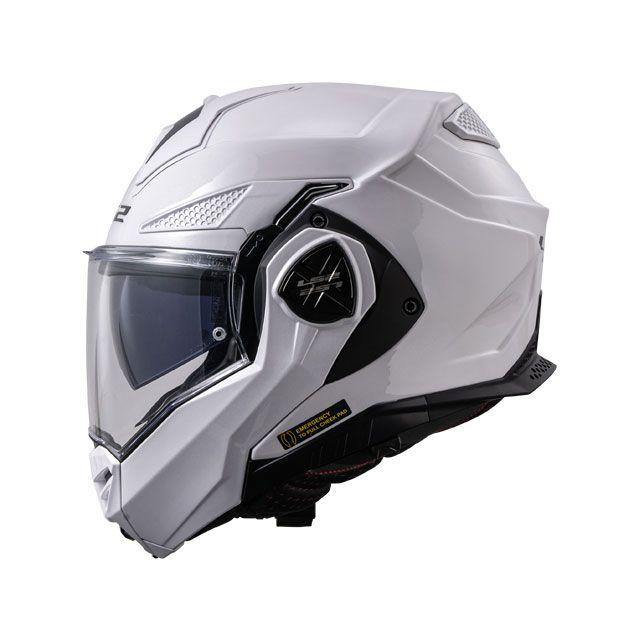 悠 LS2 HELMETS エルエスツーヘルメット ADVANT-X F（ホワイト） サイズ L