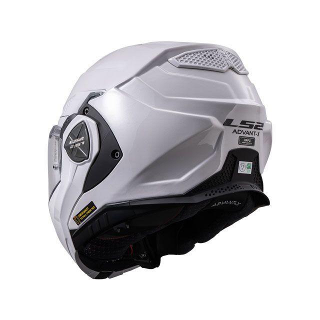 LS2 HELMETS エルエスツーヘルメット ADVANT-X F（ホワイト） サイズ L