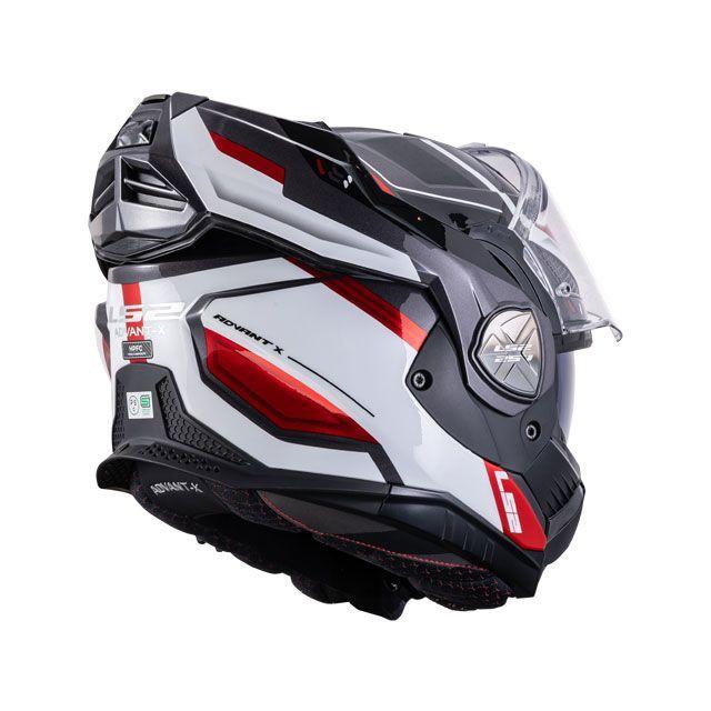 LS2 HELMETS エルエスツーヘルメット ADVANT-X F（ブラック ホワイト