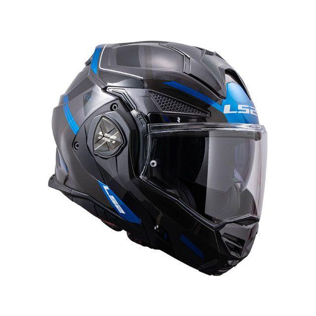 LS2 HELMETS エルエスツーヘルメット ADVANT-X F（ブラック チタニウム