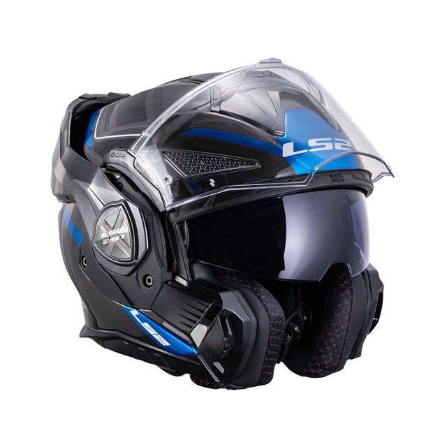LS2 HELMETS エルエスツーヘルメット ADVANT-X F（ブラック チタニウム
