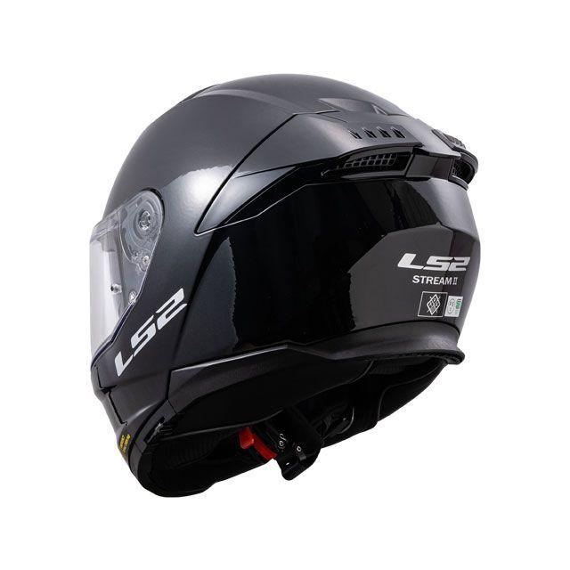 LS2 HELMETS エルエスツーヘルメット STREAM II（ブラック）STREAMII