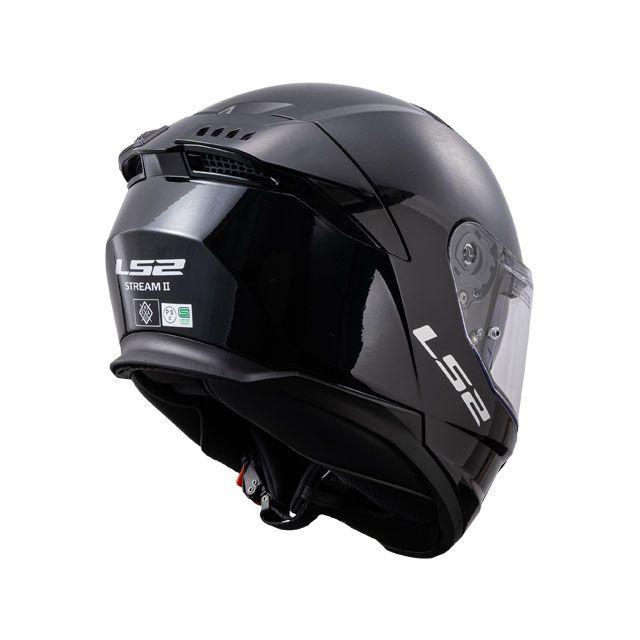 LS2 HELMETS エルエスツーヘルメット STREAM II（ブラック）STREAMII