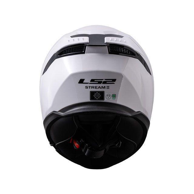 ②画像確認用 e〜hまで。 LS2 HELMETS エルエスツーヘルメット STREAM II（ホワイト）STREAMII