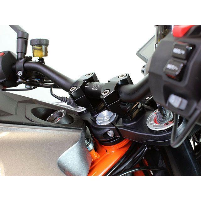 ギルズツーリング 890 Duke R アジャスタブル ハンドルバーライザー マウントキット 2DGT（ブラック） GILLES TOOLINGの画像