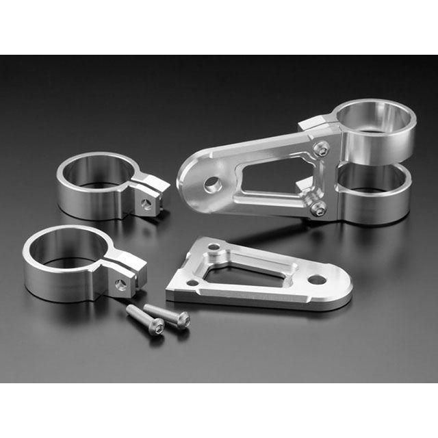 DRAFT ZEPHYR400 BILLET ライトステー Φ39（シルバー） : モトメガネ