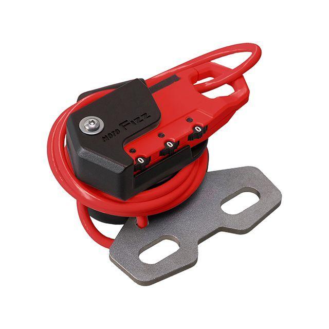 TANAX（タナックス） ヘルメット用ワイヤーロック ハンドルクランプ