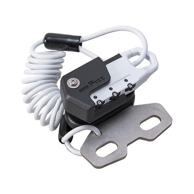 TANAX（タナックス） ヘルメット用ワイヤーロック ハンドルクランプ