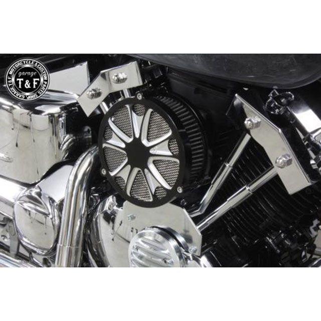 DS400、DSC400用ラウンドエアクリーナーKIT 部品屋K&W ダミープッシュ