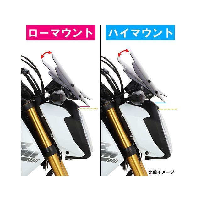 あとのんさん専用 KITACO キタコ グロム エアロバイザー（スモーク） バイク