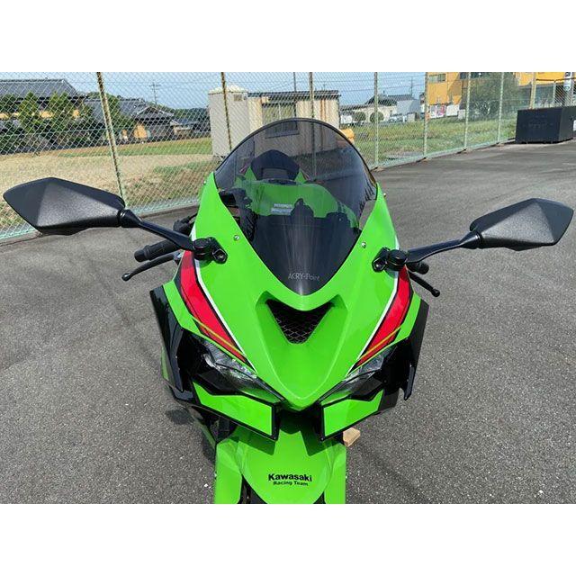 アクリポイント　スモークスクリーン　クリアスクリーン アクリポイント ZX-6R 24- スクリーン（スモーク） ACRY-Point