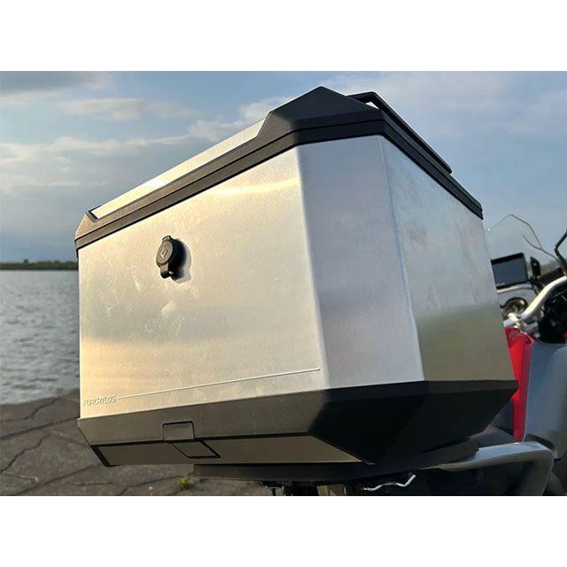 フルヒトロス リアボックス 50L RANGER TOP CASE トップケース バイク用 アルミ製 防水 大容量 収納（クールホワイト） FURC… | ブランド登録なし | 01